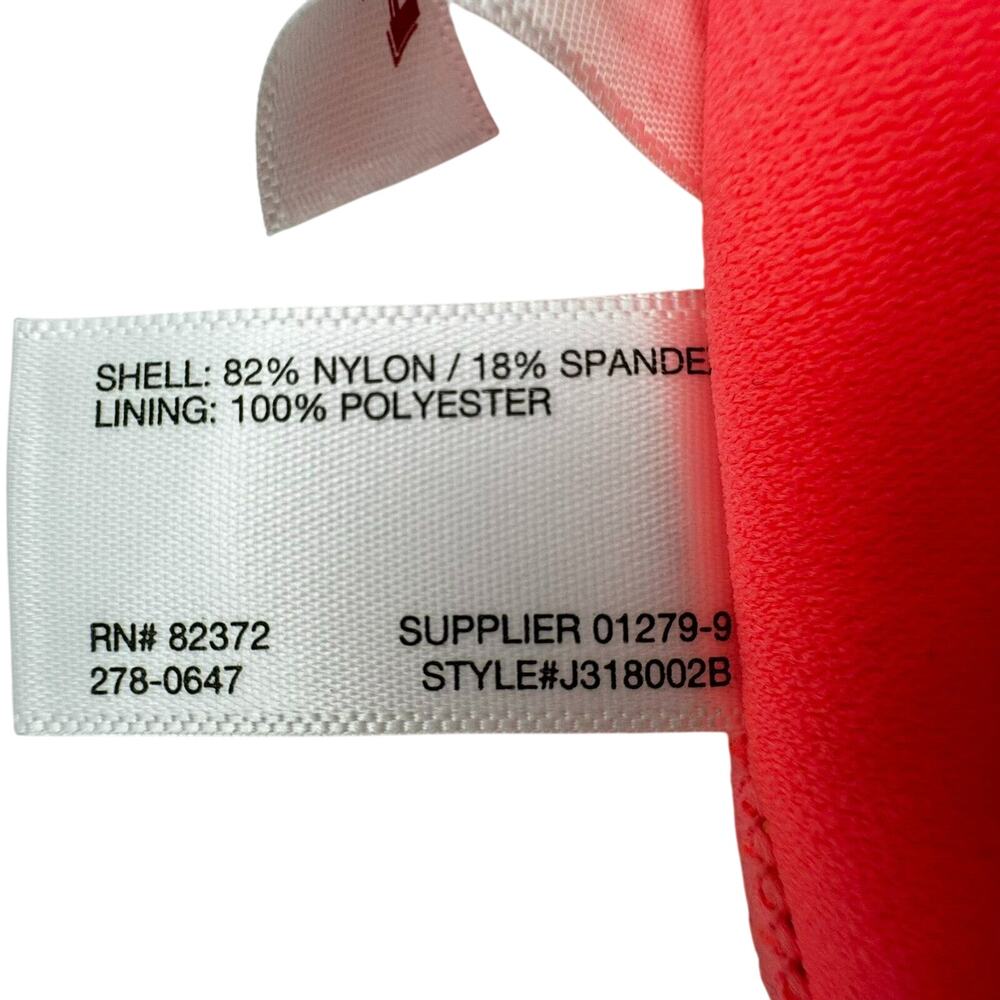 ARIZONA NWT Women's Medium Coral‎ Pink Hipster Braided Sides Bikini Bottoms Swim - Picture 5 of 8